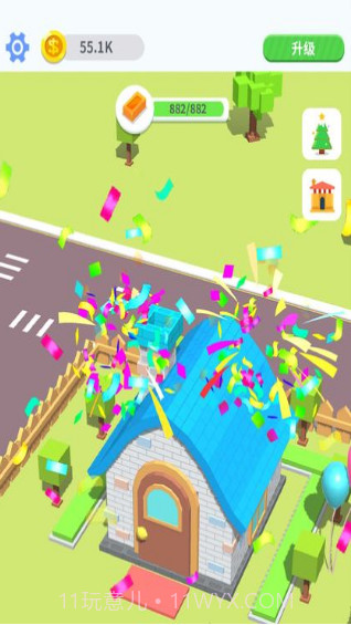 疯狂搬砖无限金币版截图1