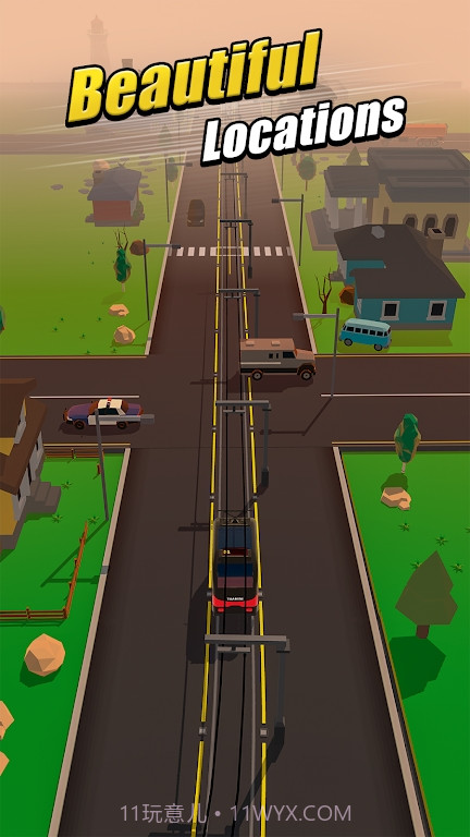 有轨电车冲刺截图1