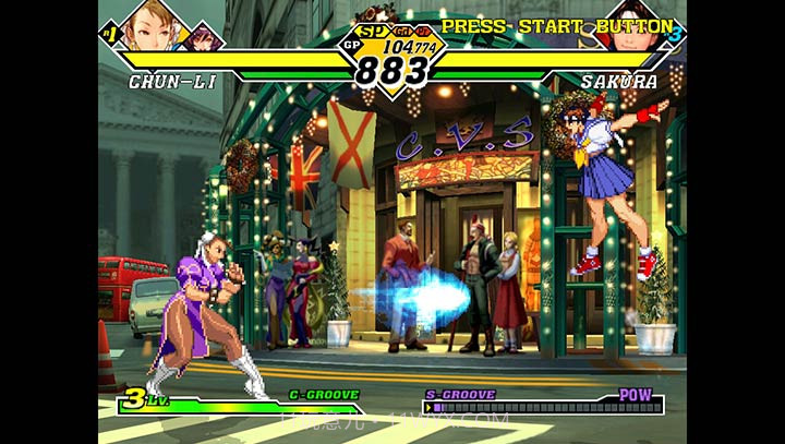 拳皇vs街霸2 中文版截图3