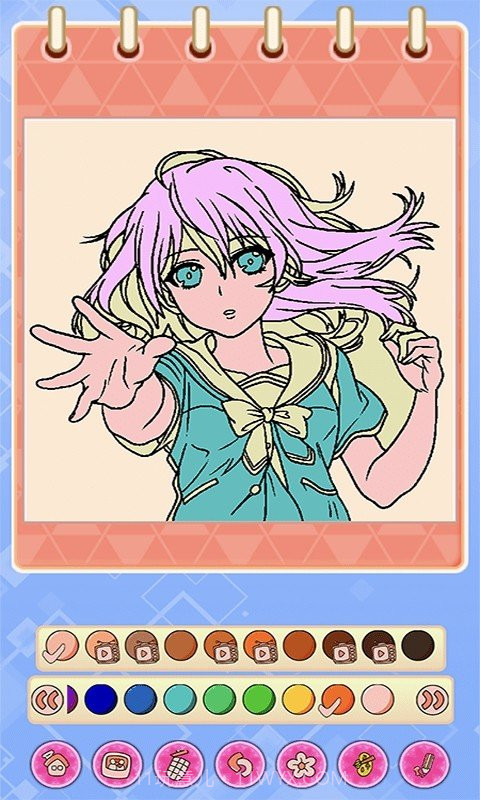 公主涂色日记截图1