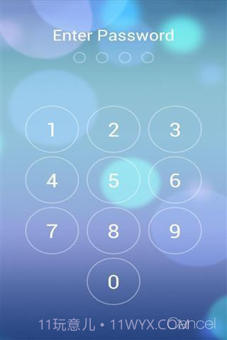 iOS7 锁屏截图3 iOS7 锁屏截图3