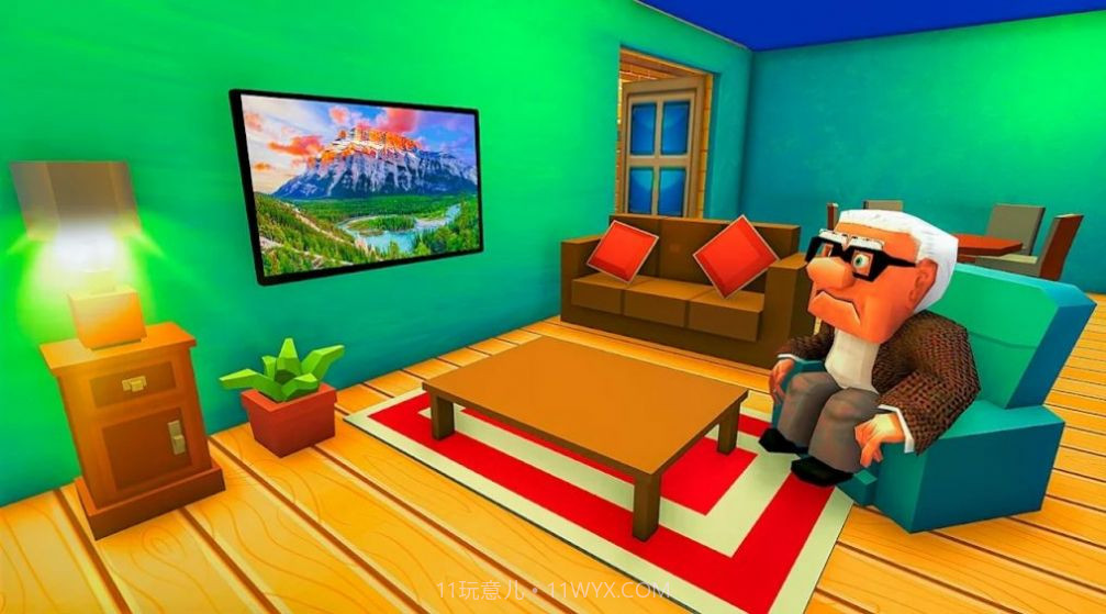 可怕的黑暗邻居谜语3D截图3