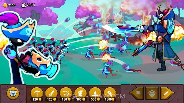 火柴人战争世界大战截图2 火柴人战争世界大战截图2