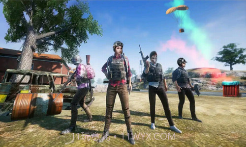 吃鸡决赛圈争夺截图2