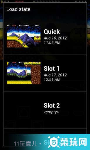 我的GBA模拟器(MyBoy!Free-GBAEmulator)截图1