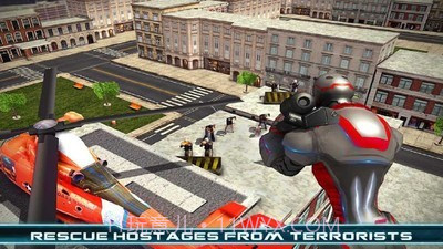 超级飞行机器人截图1