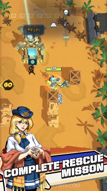 坦克模型射击截图2