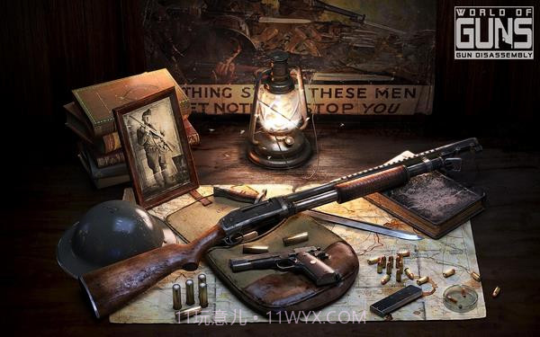 枪械世界枪的拆解截图1 枪械世界枪的拆解截图1