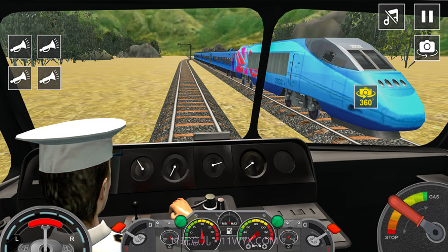 火车开车的模拟器截图4