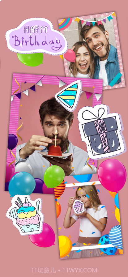 生日快乐照片和卡片截图3 生日快乐照片和卡片截图3