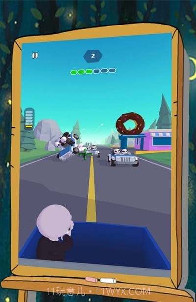 火柴人马路吃鸡截图4 火柴人马路吃鸡截图4
