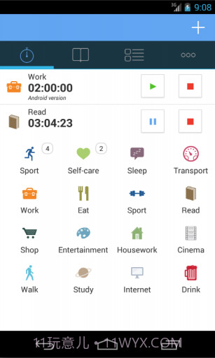 日程管理 aTimeLogger截图1