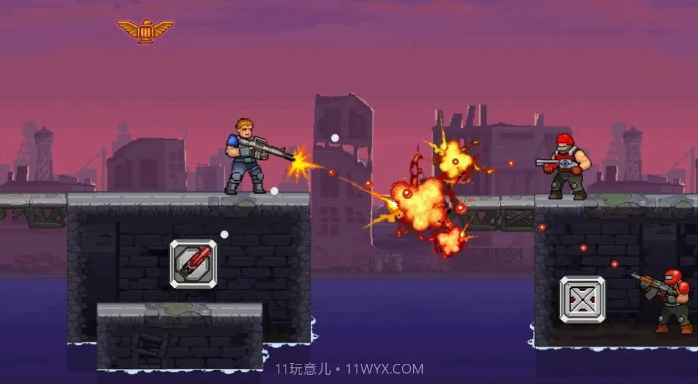 魂斗罗金属射击截图1 魂斗罗金属射击截图1