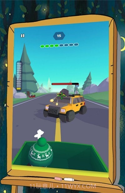 火柴人马路吃鸡截图1 火柴人马路吃鸡截图1