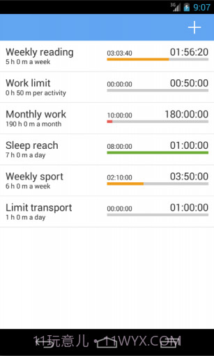 日程管理 aTimeLogger截图3