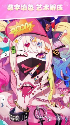 漫涂数字填色截图1