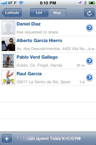 谷歌纵横Google Latitude截图2 谷歌纵横Google Latitude截图2