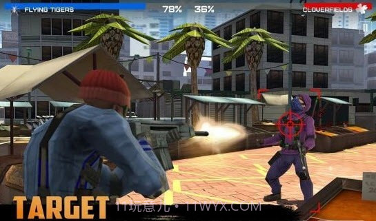 佣兵之战交火截图1