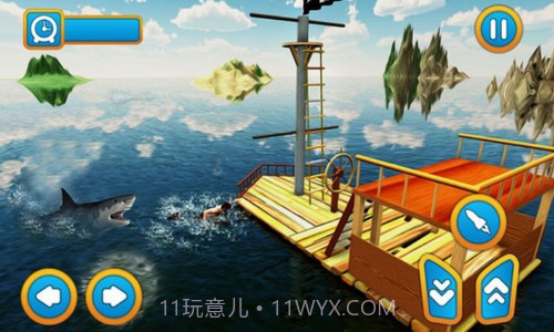 鲸鲨猎人木筏求生截图2