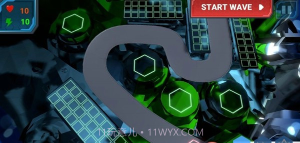 科幻模块化塔防截图2