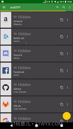 andOTP截图1 andOTP截图1