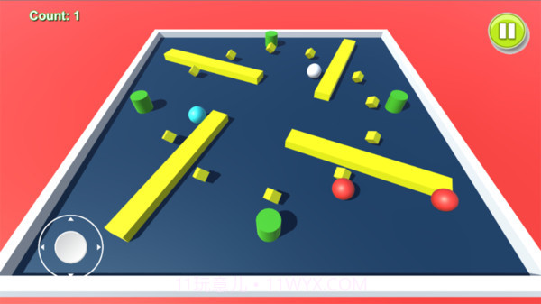 滚动的台球截图1