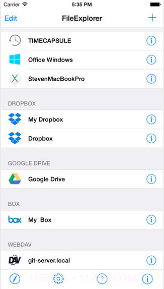 文件浏览器截图1 文件浏览器截图1