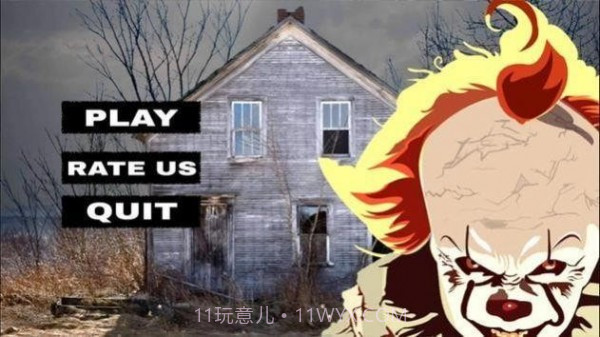 疯狂小丑恐怖屋逃生截图1