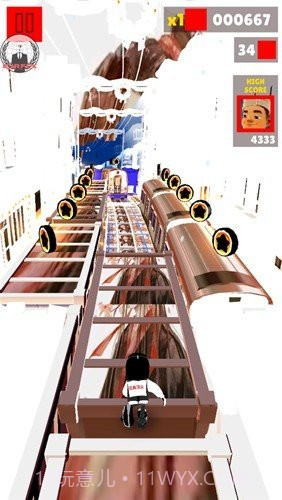 地铁跑酷皮瓜花扇联动版本截图2