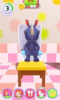 会说话的犀牛游戏截图1