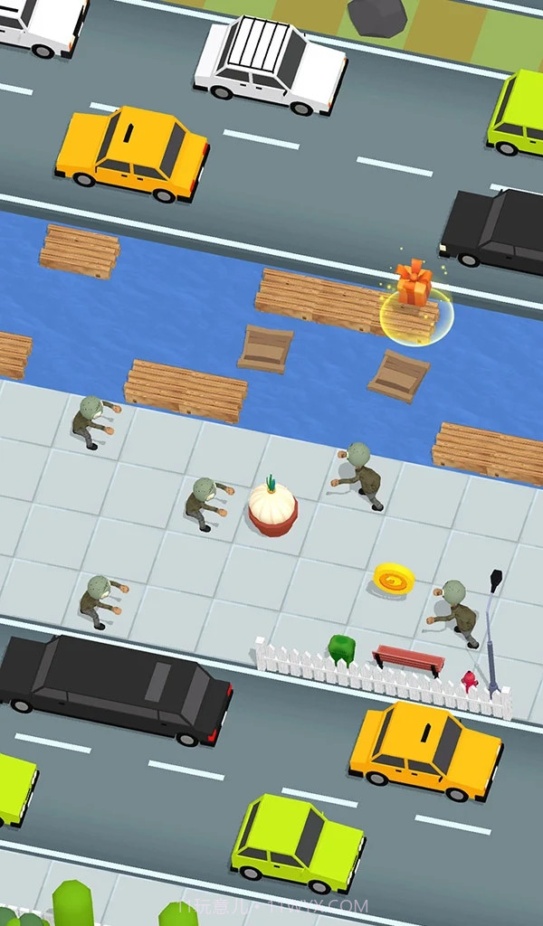 植物穿越逃亡之路3D截图3