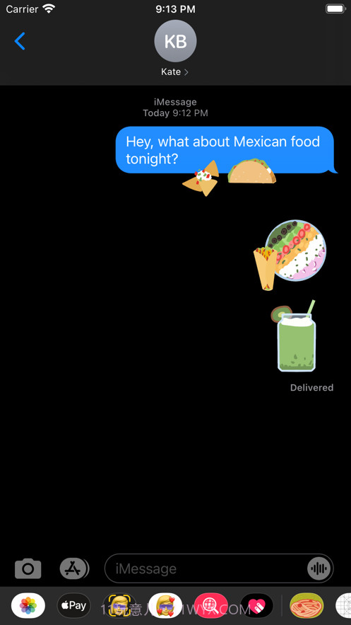 MinimalFoodStickers截图5