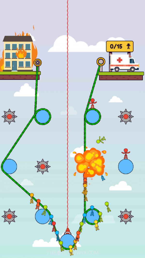 火柴人绳之谜题截图2 火柴人绳之谜题截图2