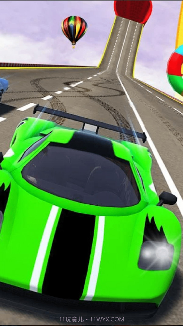 超级斜坡汽车跳跃截图2