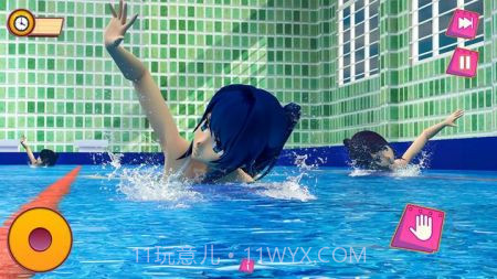 动漫高中女生模拟器中文截图3