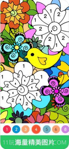 paint.ly秘密花园数字涂色截图1