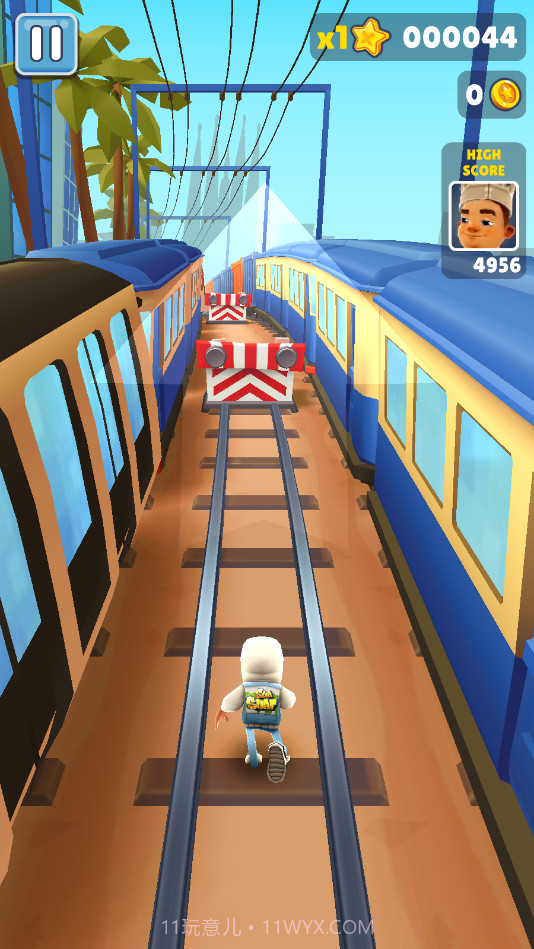 地铁跑酷叶烸原创内购版截图4