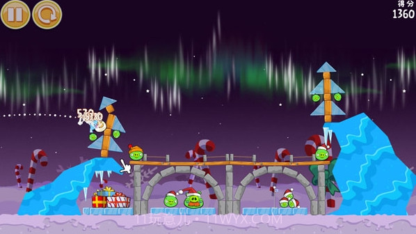 愤怒的小鸟:2013圣诞季截图3 愤怒的小鸟:2013圣诞季截图3
