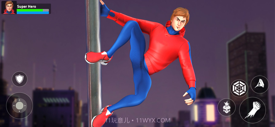 蜘蛛网超级英雄:格斗截图1 蜘蛛网超级英雄:格斗截图1