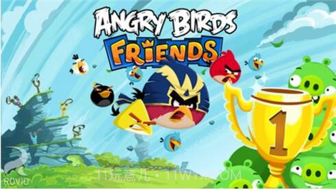 愤怒的小鸟之朋友截图1 愤怒的小鸟之朋友截图1