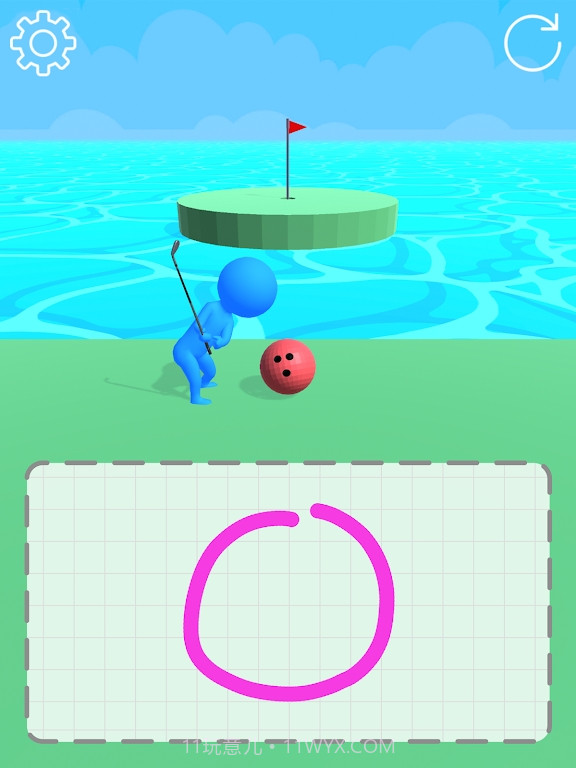 画线高尔夫截图3