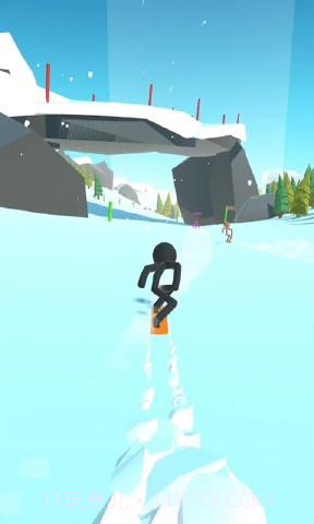 Stickman Snow Ride截图1 Stickman Snow Ride截图1