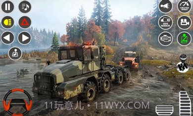 越野陆军货运卡车截图4