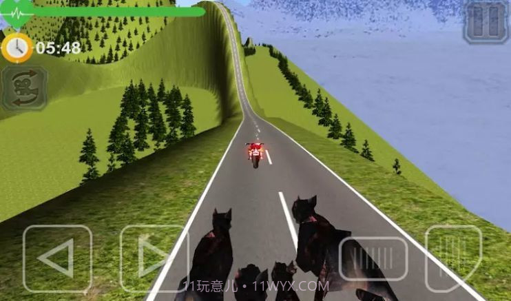 僵尸高速公路自行车驾驶截图2