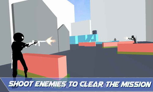 火柴人射手盖火截图3
