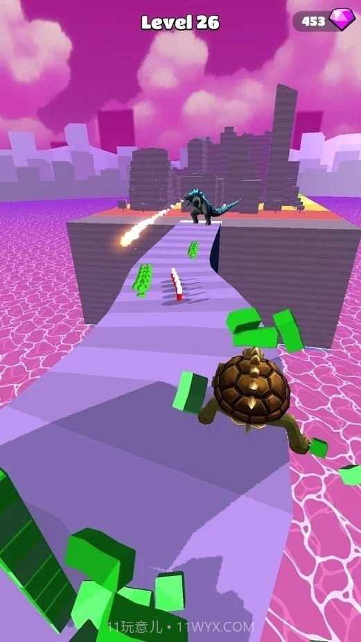 怪兽跑酷kaiju run截图2 怪兽跑酷kaiju run截图2