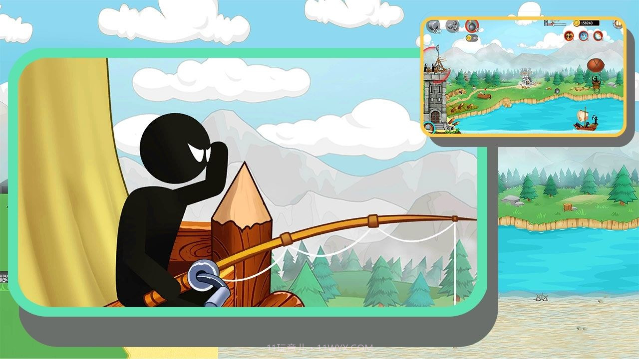火柴人海上战争截图5