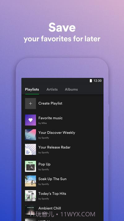 Spotify Lite公司截图4