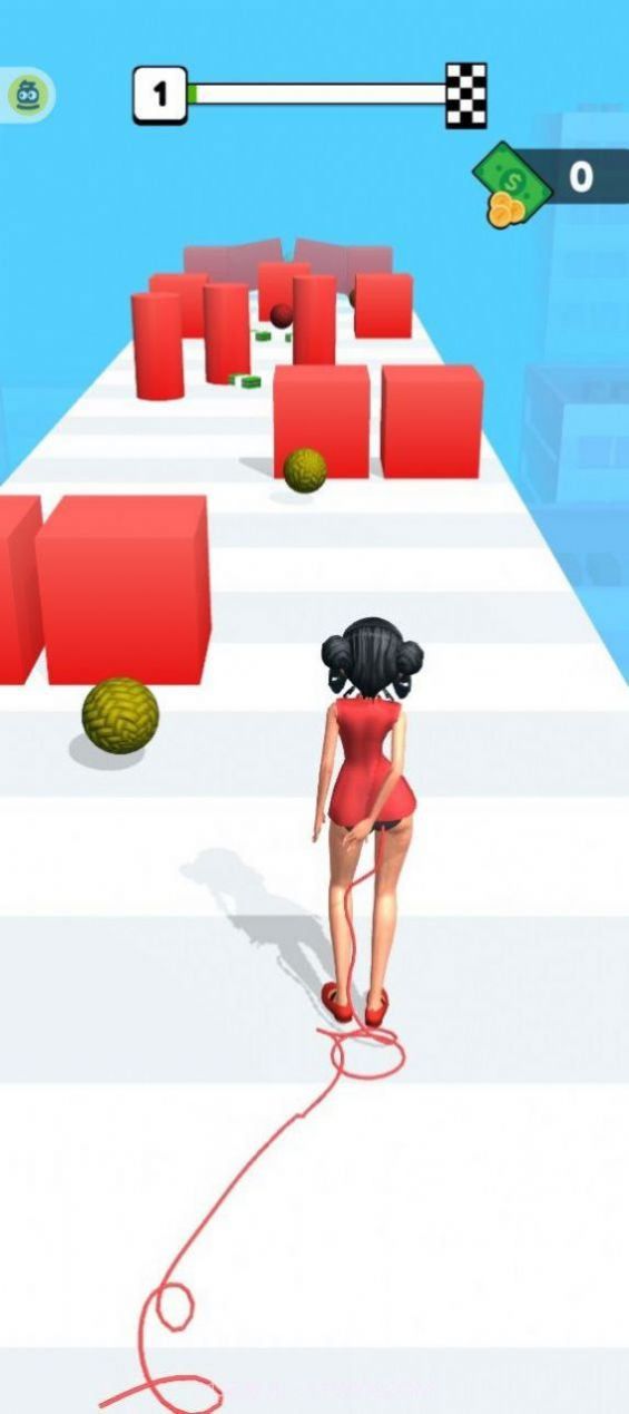 小姐姐衣服开线了游戏截图2