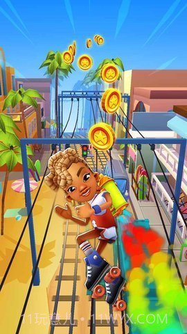 地铁跑酷情人节（Subway Surf）截图3